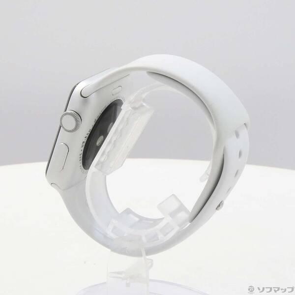〔中古〕Apple(アップル) Apple Watch Series 3 GPS 42mm シルバーアルミニウムケース ホワイトスポーツバンド〔247-ud〕 |  | 01