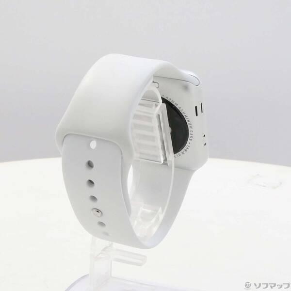〔中古〕Apple(アップル) Apple Watch Series 3 GPS 42mm シルバーアルミニウムケース ホワイトスポーツバンド〔247-ud〕 |  | 02
