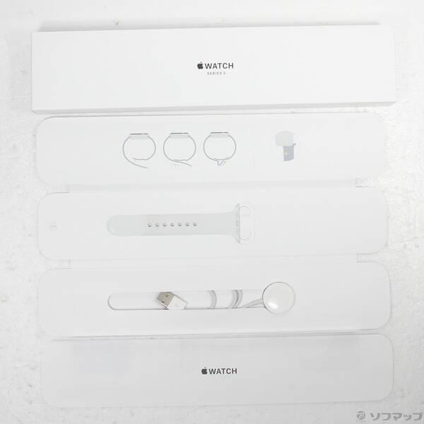 〔中古〕Apple(アップル) Apple Watch Series 3 GPS 42mm シルバーアルミニウムケース ホワイトスポーツバンド〔247-ud〕 |  | 04