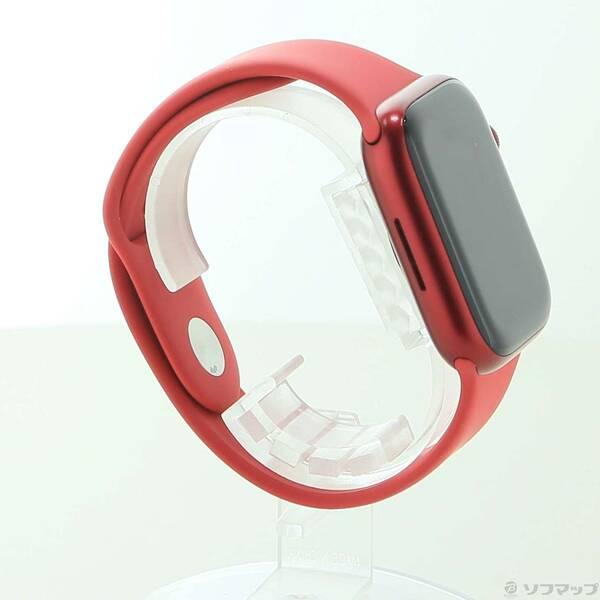 〔中古〕Apple(アップル) Apple Watch Series 7 GPS 45mm (PRODUCT)REDアルミニウムケース (PRODUCT)REDスポーツバンド〔352-ud〕 |  | 03