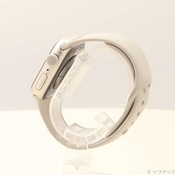 〔中古〕Apple(アップル) Apple Watch Series 9 GPS 41mm スターライトアルミニウムケース スターライトスポーツバンド〔348-ud〕 |  | 01