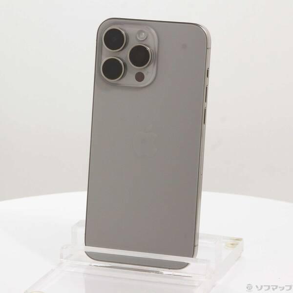 〔中古〕Apple(アップル) iPhone15 Pro Max 256GB ナチュラルチタニウム MU6R3J／A SIMフリー〔349-ud〕 | 