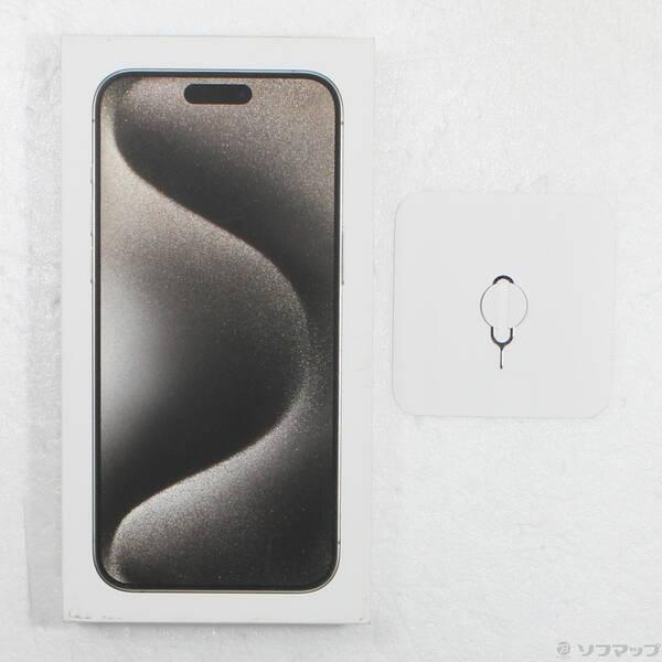〔中古〕Apple(アップル) iPhone15 Pro Max 256GB ナチュラルチタニウム MU6R3J／A SIMフリー〔349-ud〕 |  | 04