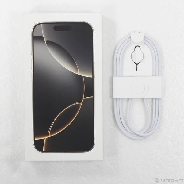 〔中古〕Apple(アップル) iPhone16 Pro 256GB ナチュラルチタニウム MYN33J／A SIMフリー〔196-ud〕 |  | 04