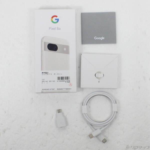中古〕GOOGLE(グーグル) Google Pixel 8a 128GB ポーセリン G576D Y