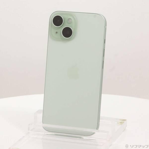 〔中古〕Apple(アップル) iPhone15 128GB グリーン MTMM3J／A SIMフリー〔348-ud〕 | 