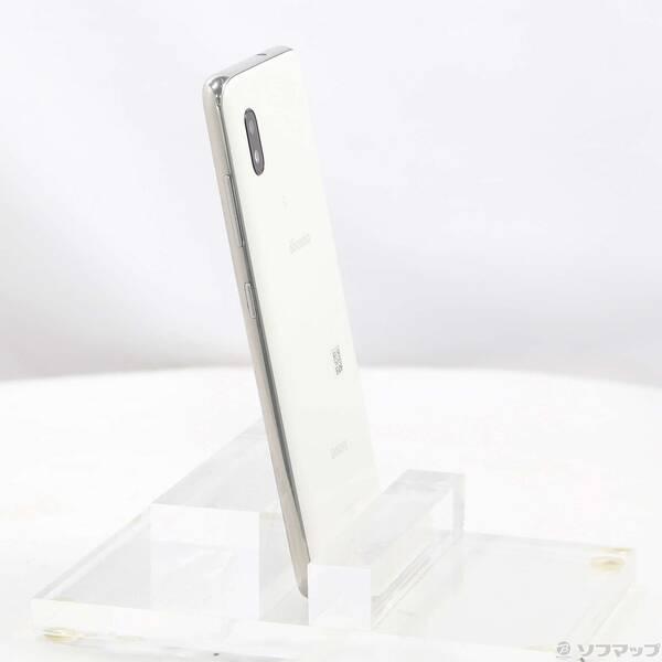 中古〕SAMSUNG(サムスン) GALAXY A21 64GB ホワイト SC-42A docomo