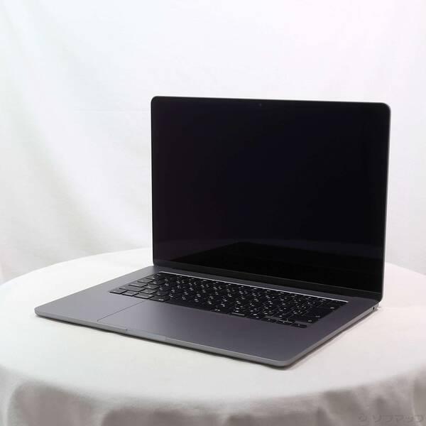 〔中古〕Apple(アップル) MacBook Air 15.3-inch Late-2024 MC9D4J／A Apple M3 8コアCPU_10コアGPU 16GB SSD256GB スペースグレイ 〔15.7 Sequoia〕〔251-ud〕 | 