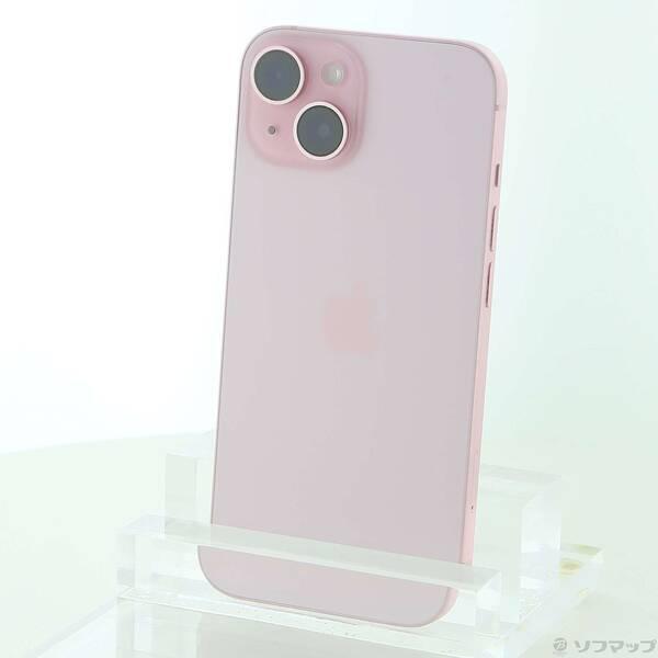〔中古〕Apple(アップル) iPhone15 128GB ピンク MTMJ3J／A SIMフリー〔295-ud〕 | 
