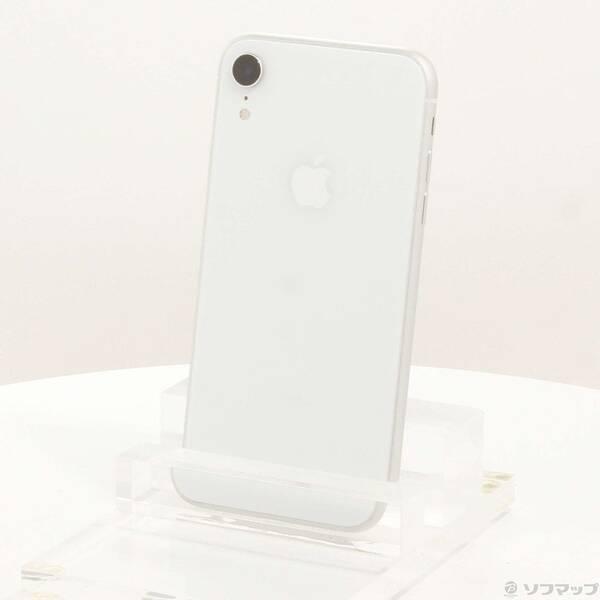 〔中古〕Apple(アップル) iPhoneXR 64GB ホワイト MT032J／A SIMフリー〔348-ud〕 | 