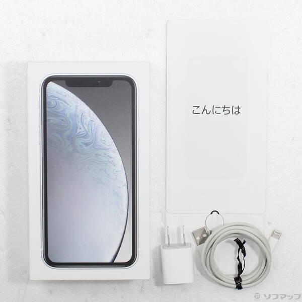 〔中古〕Apple(アップル) iPhoneXR 64GB ホワイト MT032J／A SIMフリー〔348-ud〕 |  | 04