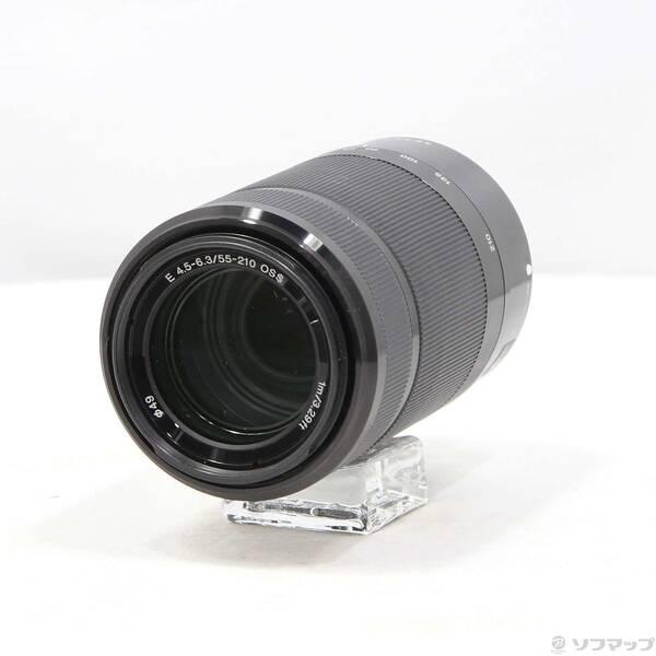 〔中古〕SONY(ソニー) E 55-210mm F4.5-6.3 OSS SEL55210 ブラック (Eレンズ)〔371-ud〕 | 