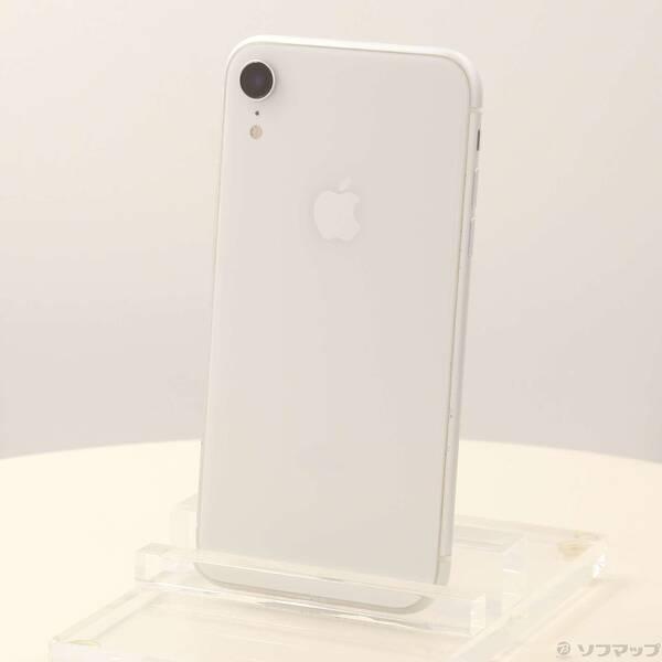 〔中古〕Apple(アップル) iPhoneXR 64GB ホワイト MT032J／A SIMフリー〔348-ud〕 | 