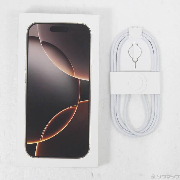 〔中古〕Apple(アップル) iPhone16 Pro 256GB デザートチタニウム MYN23J／A SIMフリー〔258-ud〕 |  | 04