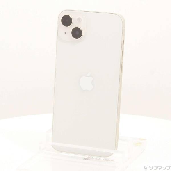 〔中古〕Apple(アップル) iPhone14 Plus 128GB スターライト MQ4D3J／A SIMフリー〔348-ud〕 | 
