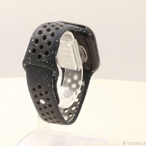 〔中古〕Apple(アップル) Apple Watch Series 10 GPS + Cellular 42mm ジェットブラックアルミニウムケース ミッドナイトスカイNikeスポーツバンド〔198-ud〕 |  | 02