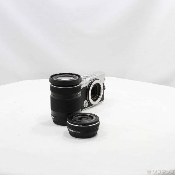 〔中古〕OLYMPUS(オリンパス) OLYMPUS PEN E-P7 EZダブルズームキット シルバー〔198-ud〕 |  | 03