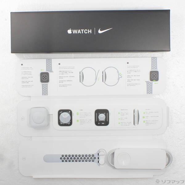 〔中古〕Apple(アップル) Apple Watch Series 6 Nike GPS 40mm シルバーアルミニウムケース ピュアプラチナム／ブラックNikeスポーツバンド〔262-ud〕 |  | 04