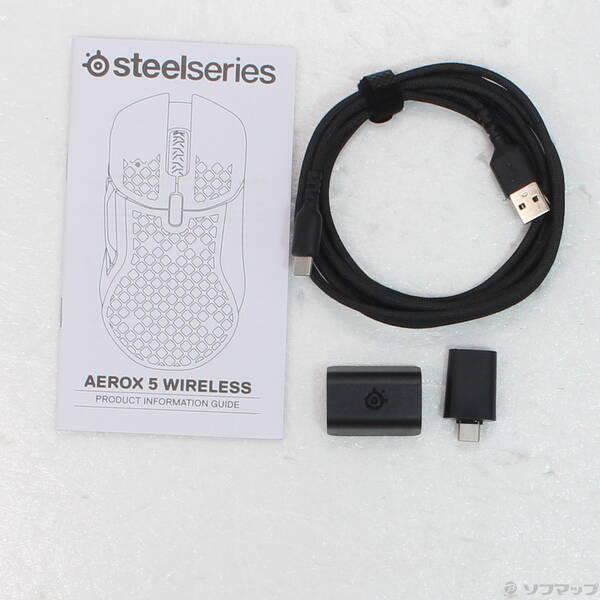 〔中古〕SteelSeries SteelSeries Aerox 5 Wireless 62406J〔377-ud〕 |  | 04