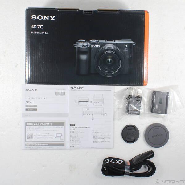 中古〕SONY(ソニー) α7C ズームレンズキット ブラック ILCE-7CL B〔251