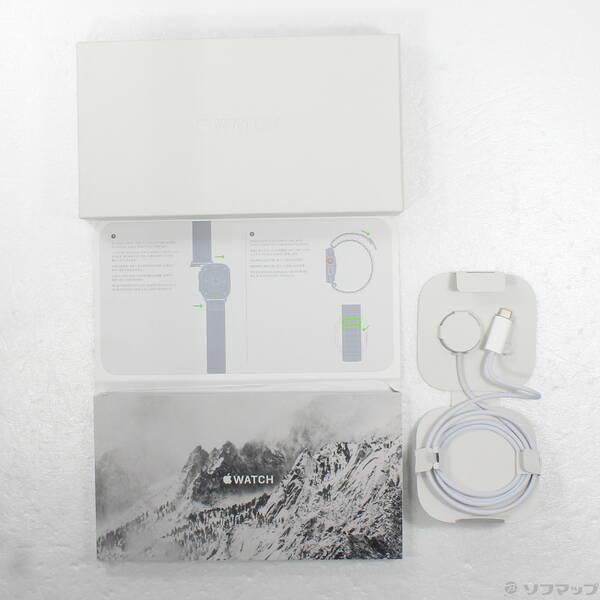 〔中古〕Apple(アップル) Apple Watch Ultra GPS + Cellular 49mm チタニウムケース グリーンアルパインループ〔348-ud〕 |  | 04