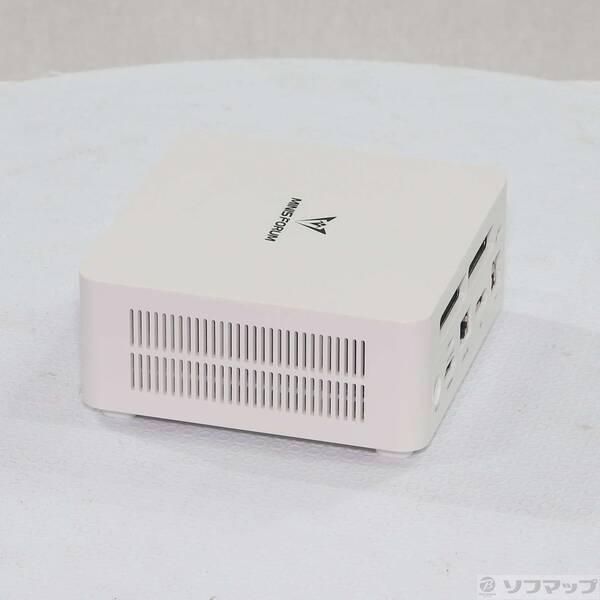 〔中古〕MINISFORUM（ミニズフォーラム） 〔展示品〕 MINISFORUM UN1245W UN1245W-16／512-W11Pro 12450H〔262-ud〕 |  | 01