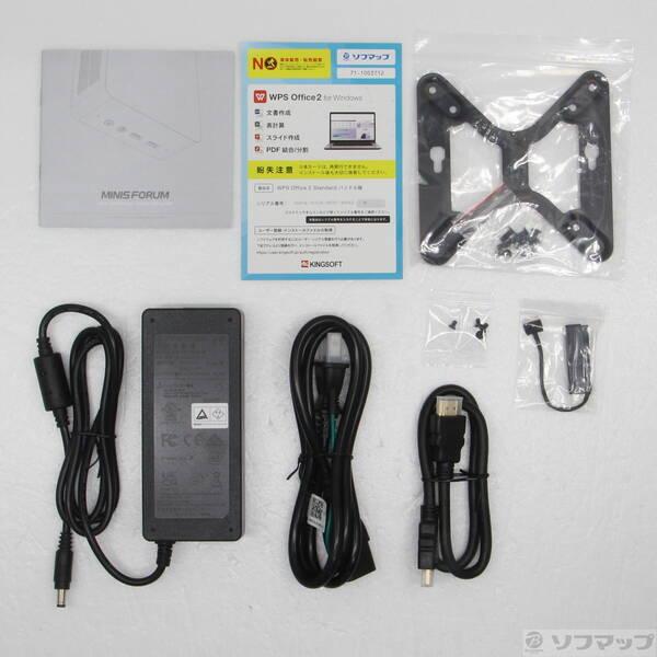 〔中古〕MINISFORUM（ミニズフォーラム） 〔展示品〕 MINISFORUM UN1245W UN1245W-16／512-W11Pro 12450H〔262-ud〕 |  | 04