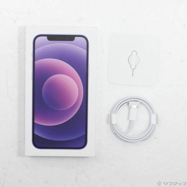 iphone12 64GB 中古品 中古〕Apple(アップル) iPhone12 64GB パープル MJNH3J／A SIMフリー