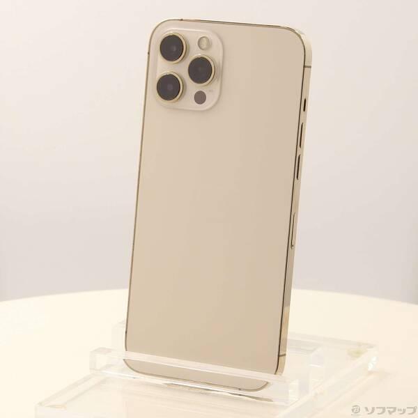〔中古〕Apple(アップル) iPhone12 Pro Max 256GB ゴールド MGD13J／A SIMフリー〔352-ud〕 | 