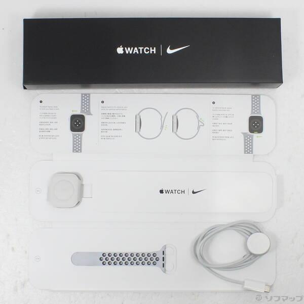 〔中古〕Apple(アップル) Apple Watch Series 7 Nike GPS 41mm スターライトアルミニウムケース ピュアプラチナム／ブラックNikeスポーツバンド〔348-ud〕 |  | 04