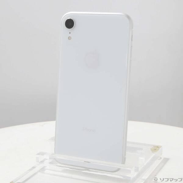 〔中古〕Apple(アップル) iPhoneXR 64GB ホワイト MT032J／A SIMフリー〔344-ud〕 | 