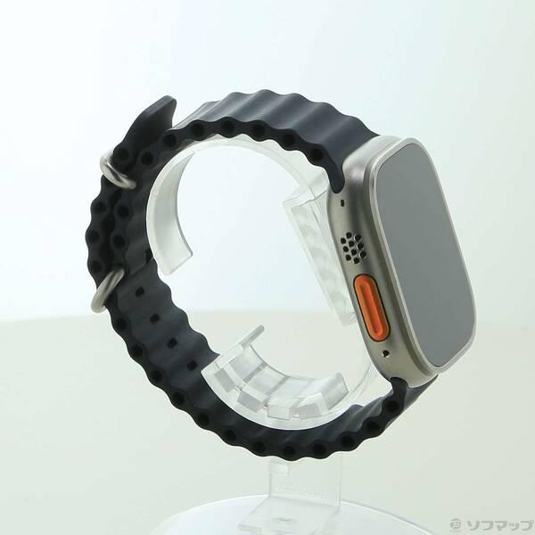 〔中古〕Apple(アップル) Apple Watch Ultra GPS + Cellular 49mm チタニウムケース ミッドナイトオーシャンバンド〔348-ud〕 |  | 03