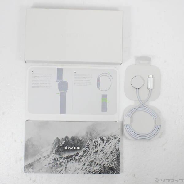 〔中古〕Apple(アップル) Apple Watch Ultra 2 GPS + Cellular 49mm チタニウムケース ブルーアルパインループ〔349-ud〕 |  | 04
