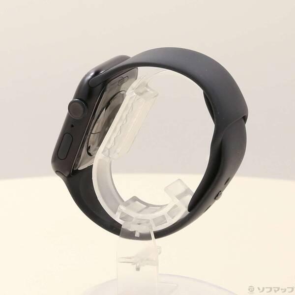 〔中古〕Apple(アップル) Apple Watch Series 9 GPS 45mm ミッドナイトアルミニウムケース ミッドナイトスポーツバンド〔276-ud〕 |  | 01