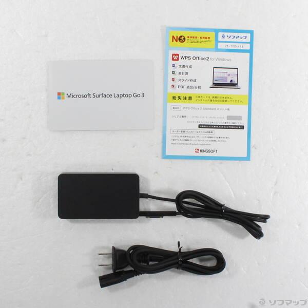 〔中古〕Microsoft(マイクロソフト) Surface Laptop Go 3 〔Core i5／8GB／SSD256GB〕 XK1-00005 プラチナ〔258-ud〕 |  | 04