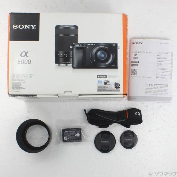 〔中古〕SONY(ソニー) α6000 ダブルズームレンズキット シルバー ILCE-6000Y〔276-ud〕 |  | 05