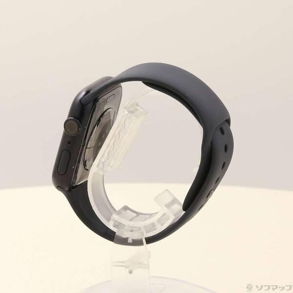 〔中古〕Apple(アップル) Apple Watch Series 9 GPS 45mm ミッドナイトアルミニウムケース ミッドナイトスポーツバンド〔198-ud〕 |  | 01