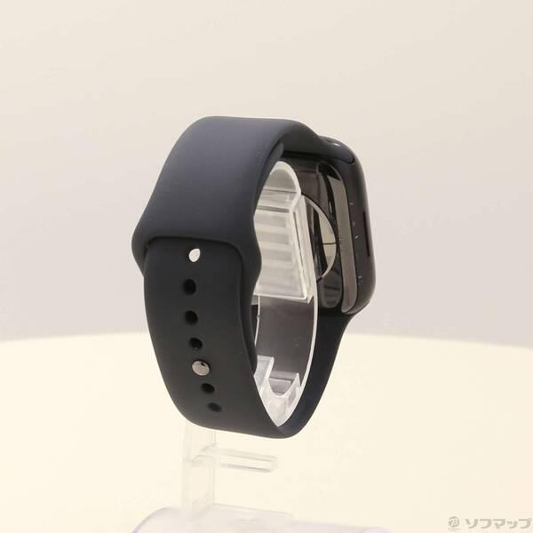 〔中古〕Apple(アップル) Apple Watch Series 9 GPS 45mm ミッドナイトアルミニウムケース ミッドナイトスポーツバンド〔198-ud〕 |  | 02