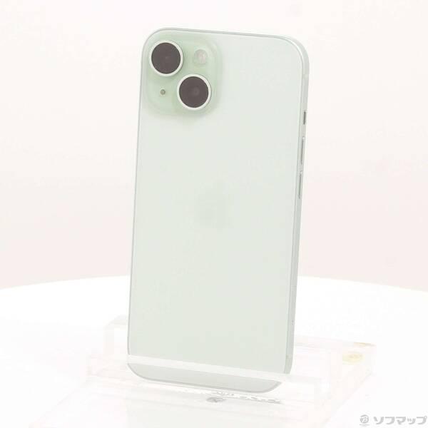 〔中古〕Apple(アップル) iPhone15 256GB グリーン MTMT3J／A SIMフリー〔348-ud〕 | 