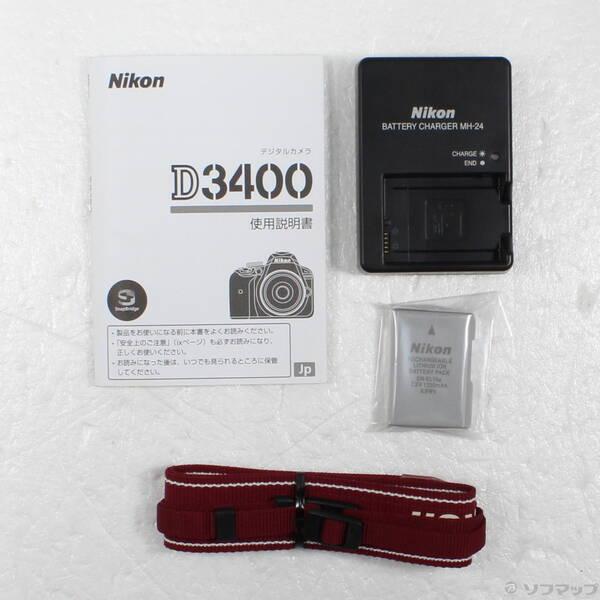 〔中古〕Nikon(ニコン) NIKON D3400 ボディ レッド〔198-ud〕 |  | 05