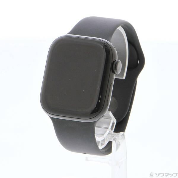 〔中古〕Apple(アップル) Apple Watch Series 10 GPS 42mm ジェットブラックアルミニウムケース ブラックスポーツバンド〔276-ud〕 | 