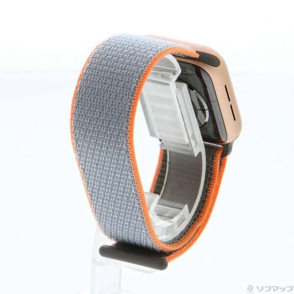 〔中古〕Apple(アップル) Apple Watch Series 5 GPS 40mm ゴールドアルミニウムケース ビタミンCスポーツループ〔344-ud〕 |  | 02