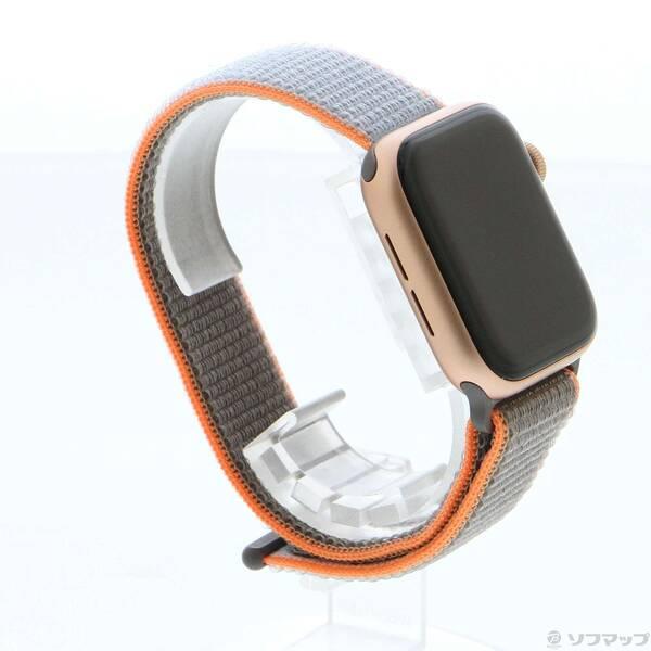 〔中古〕Apple(アップル) Apple Watch Series 5 GPS 40mm ゴールドアルミニウムケース ビタミンCスポーツループ〔344-ud〕 |  | 03