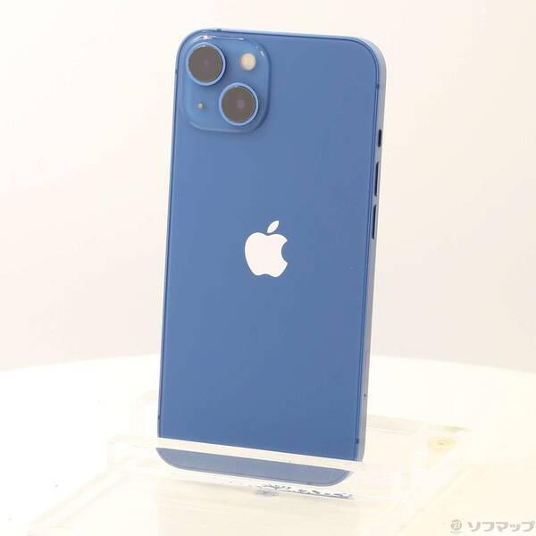 〔中古〕Apple(アップル) iPhone13 256GB ブルー MLNM3J／A SIMフリー〔247-ud〕 | 