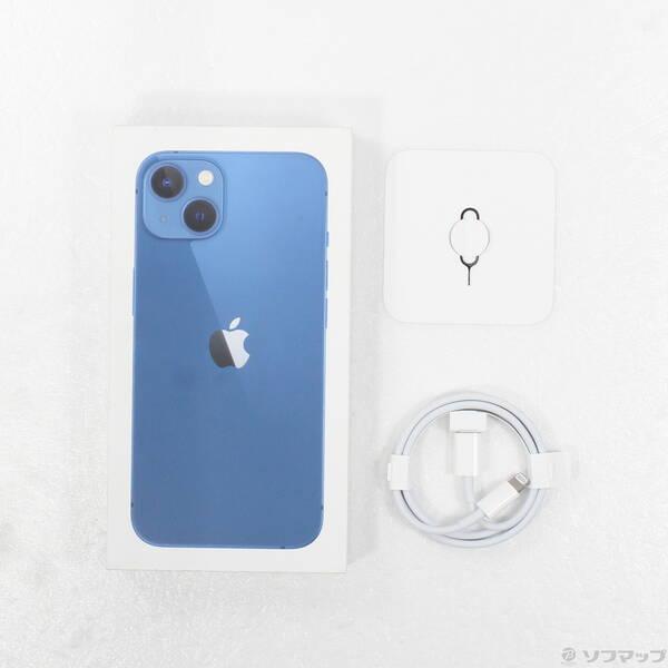 〔中古〕Apple(アップル) iPhone13 256GB ブルー MLNM3J／A SIMフリー〔247-ud〕 |  | 04