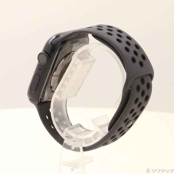 〔中古〕Apple(アップル) Apple Watch Series 7 Nike GPS 45mm ミッドナイトアルミニウムケース アンスラサイト／ブラックNIKEスポーツバンド〔269-ud〕 |  | 01