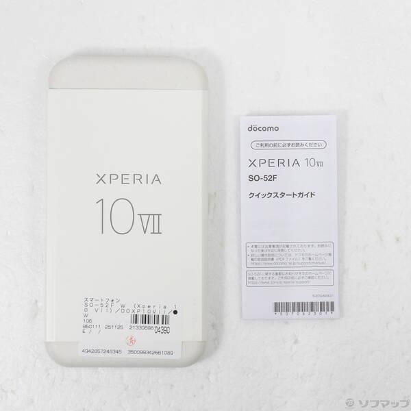中古〕SONY(ソニー) Xperia 10 VII 128GB ホワイト SO-52F docomo SIM