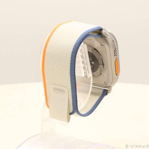 〔中古〕Apple(アップル) Apple Watch Ultra 2 GPS + Cellular 49mm チタニウムケース オレンジ／ベージュトレイルループ〔269-ud〕 |  | 02