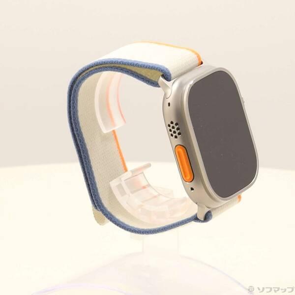 〔中古〕Apple(アップル) Apple Watch Ultra 2 GPS + Cellular 49mm チタニウムケース オレンジ／ベージュトレイルループ〔269-ud〕 |  | 03