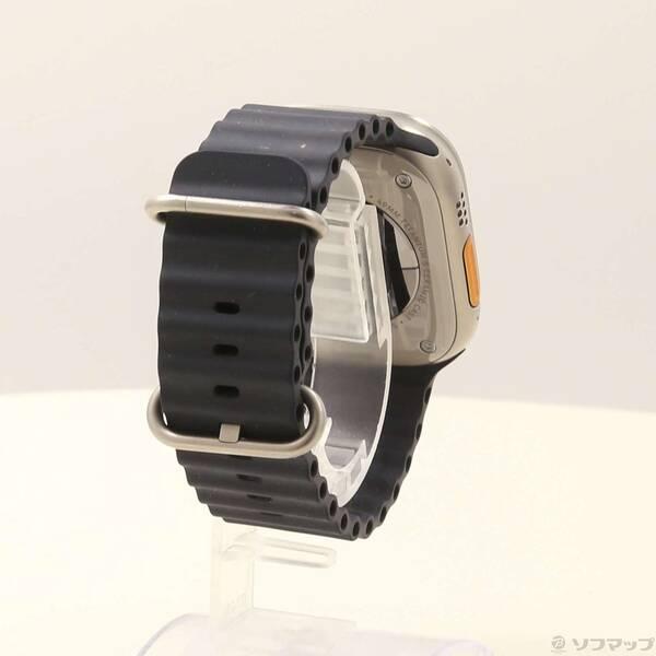 〔中古〕Apple(アップル) Apple Watch Ultra GPS + Cellular 49mm チタニウムケース ミッドナイトオーシャンバンド〔344-ud〕 |  | 02